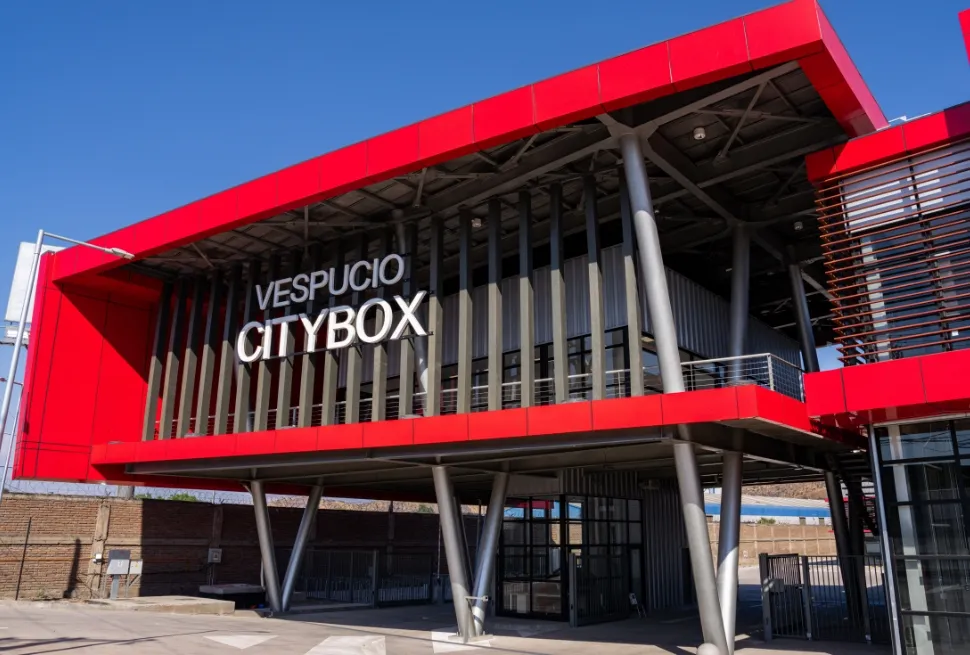 Edificio de servicios de Vespucio CityBox